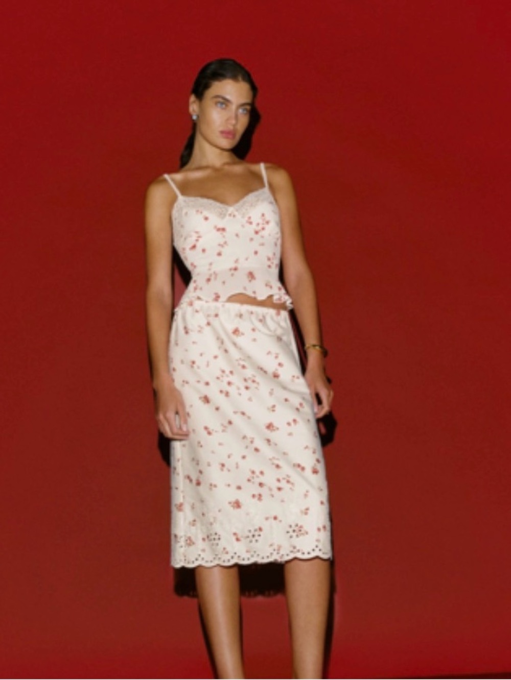 NWT Reformation Rosemary skirt
